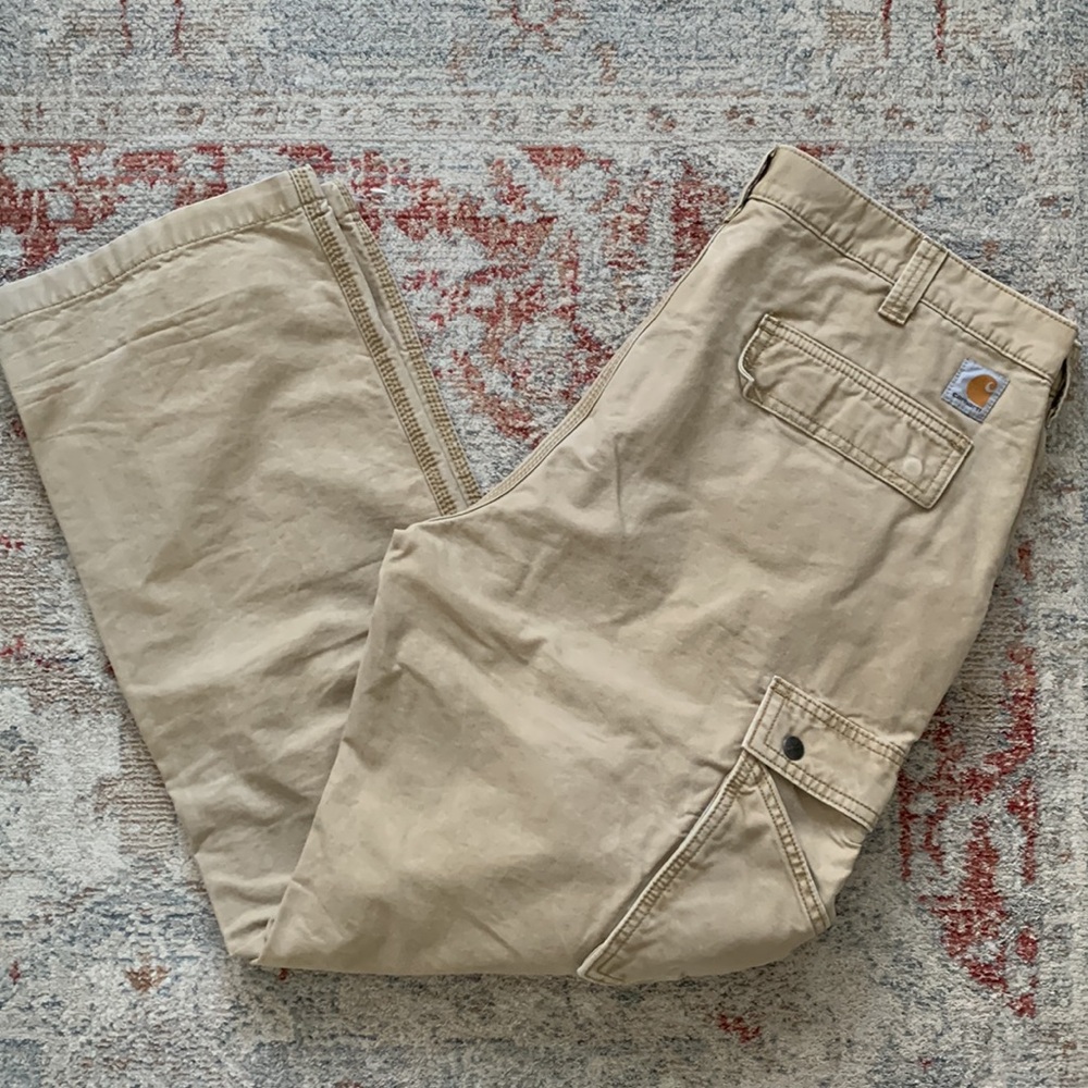 Carhartt Relaxed Fit Khaki Pants